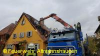 Wohnhausbrand
