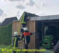 Brand Maschinenhalle