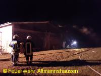 Brand Maschinenhalle