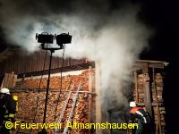 Brand Maschinenhalle