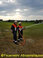 Brand landwirtschaftliches Gerät