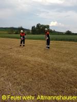 Brand landwirtschaftliches Gerät