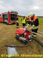 Brand landwirtschaftliches Gerät