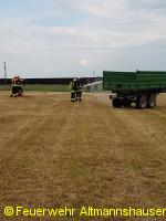 Brand landwirtschaftliches Gerät