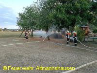 Wasserförderung über lange Schlauchstrecken