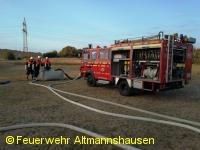 Wasserförderung über lange Schlauchstrecken